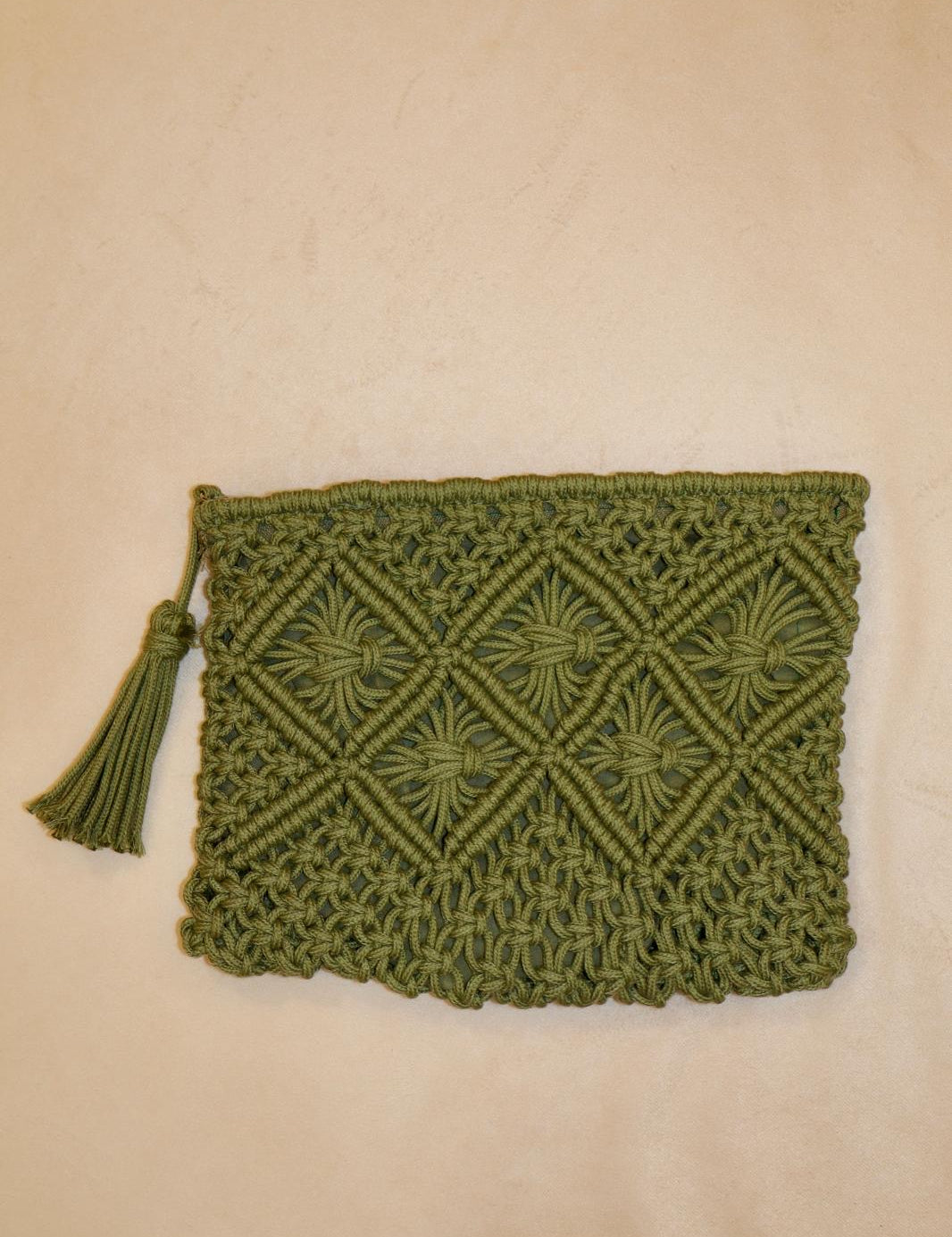 Crochet Bag With Zipper