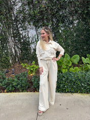 Drawstring Jacket & Cargo Pants