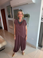 Poly Silk Balloon Pants