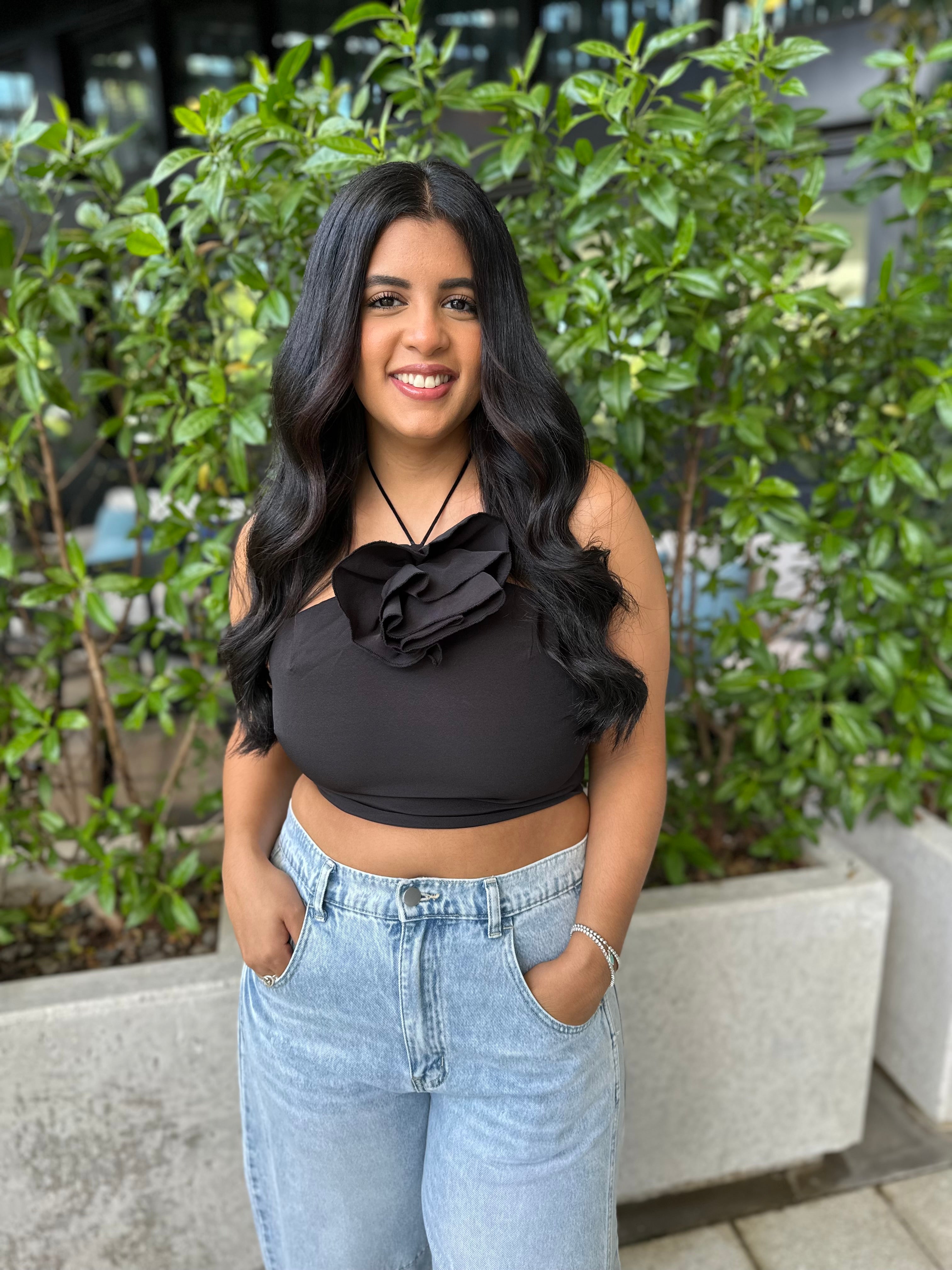Triple Floral Top