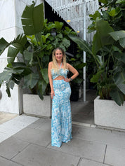 Pastels Scrunch Maxi Dress