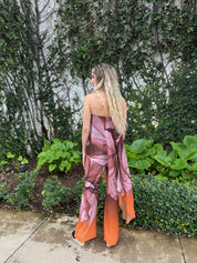 Asymmetrical Off Shoulder Jumpsuit