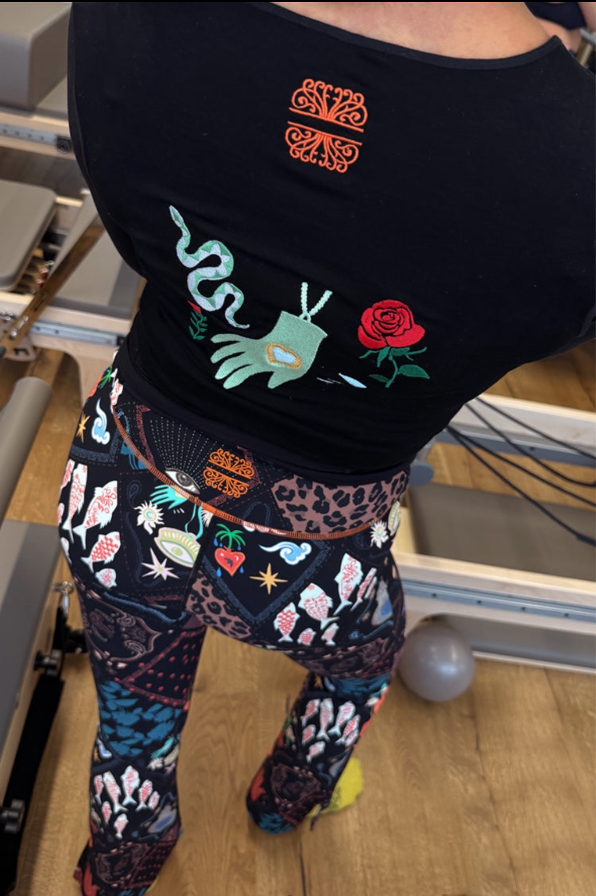 Night Garden Leggings