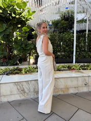 One Shoulder Side Tie Top & Pant
