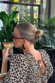 Leopard Mini Nara Dress