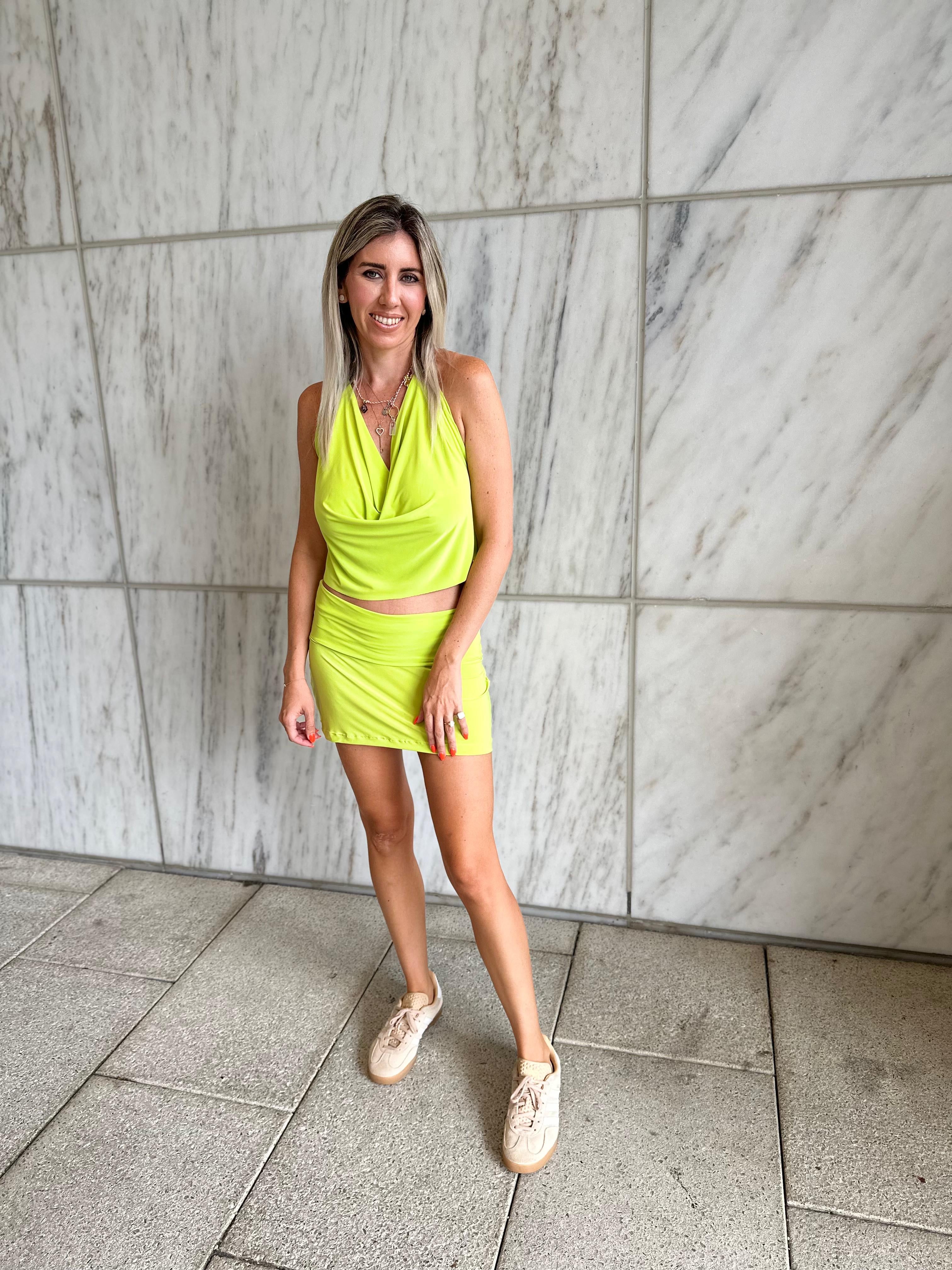 Gigi Crop & Mini Skirt