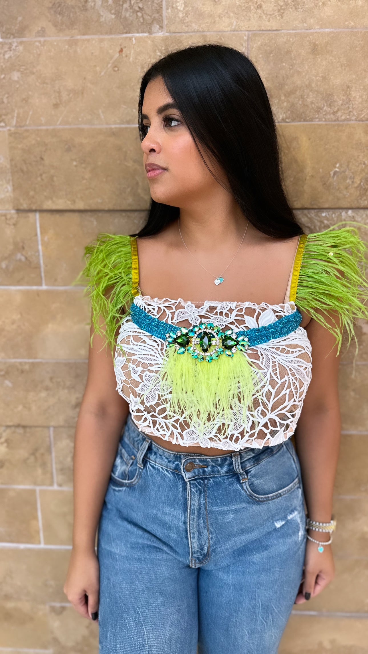Feather Lace Blouse (variety)