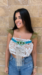 Feather Lace Blouse (variety)