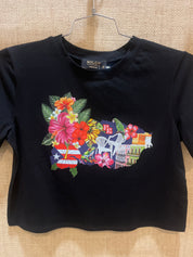 Crop Short Sleeve Top