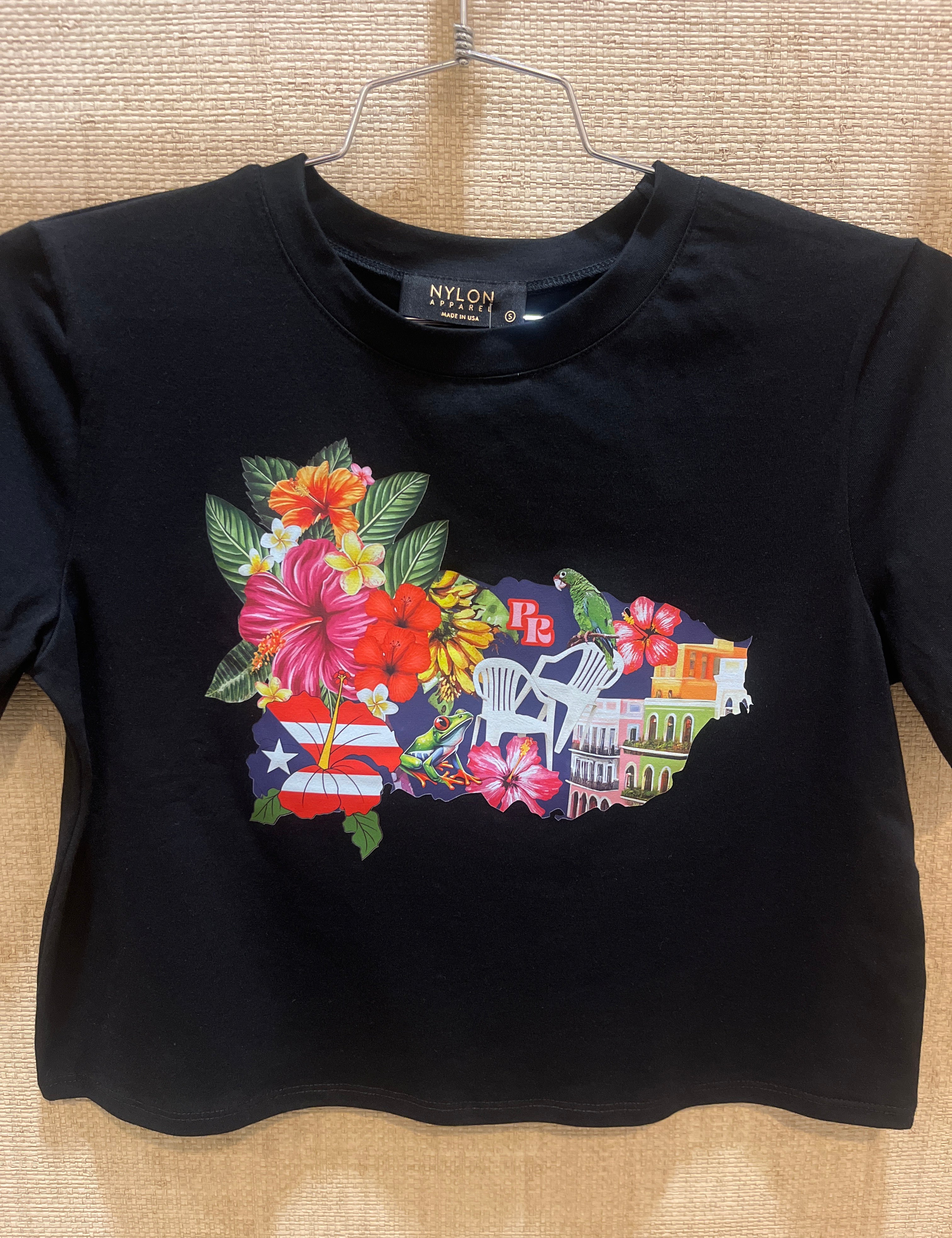 Crop Short Sleeve Top