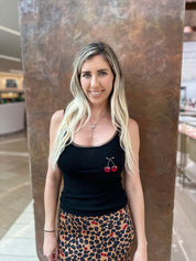 Black Cherry Teddy Vest