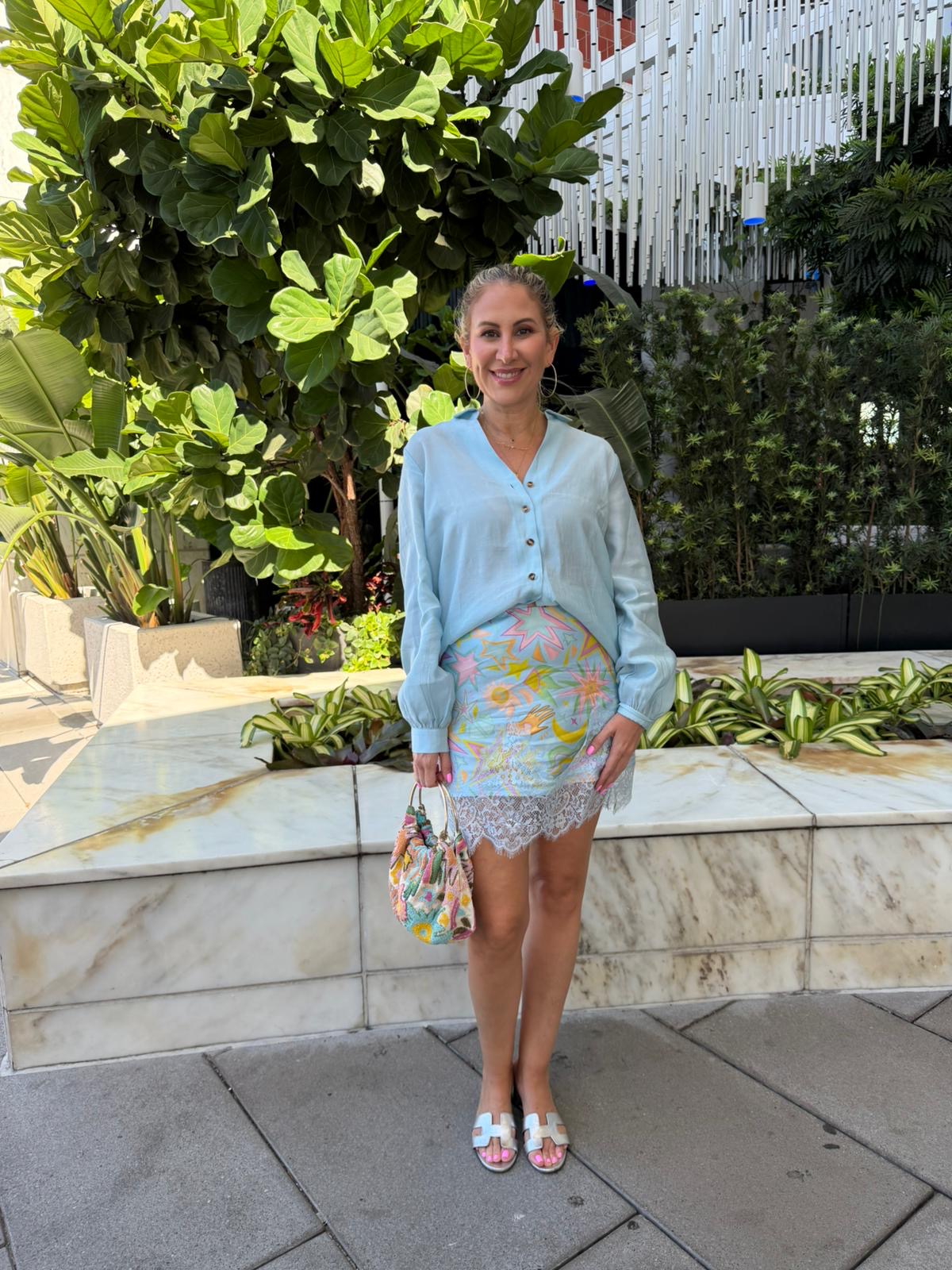 Blue Star Maeva Mini Skirt