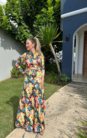 Carlota Long Sleeve Maxi Dress