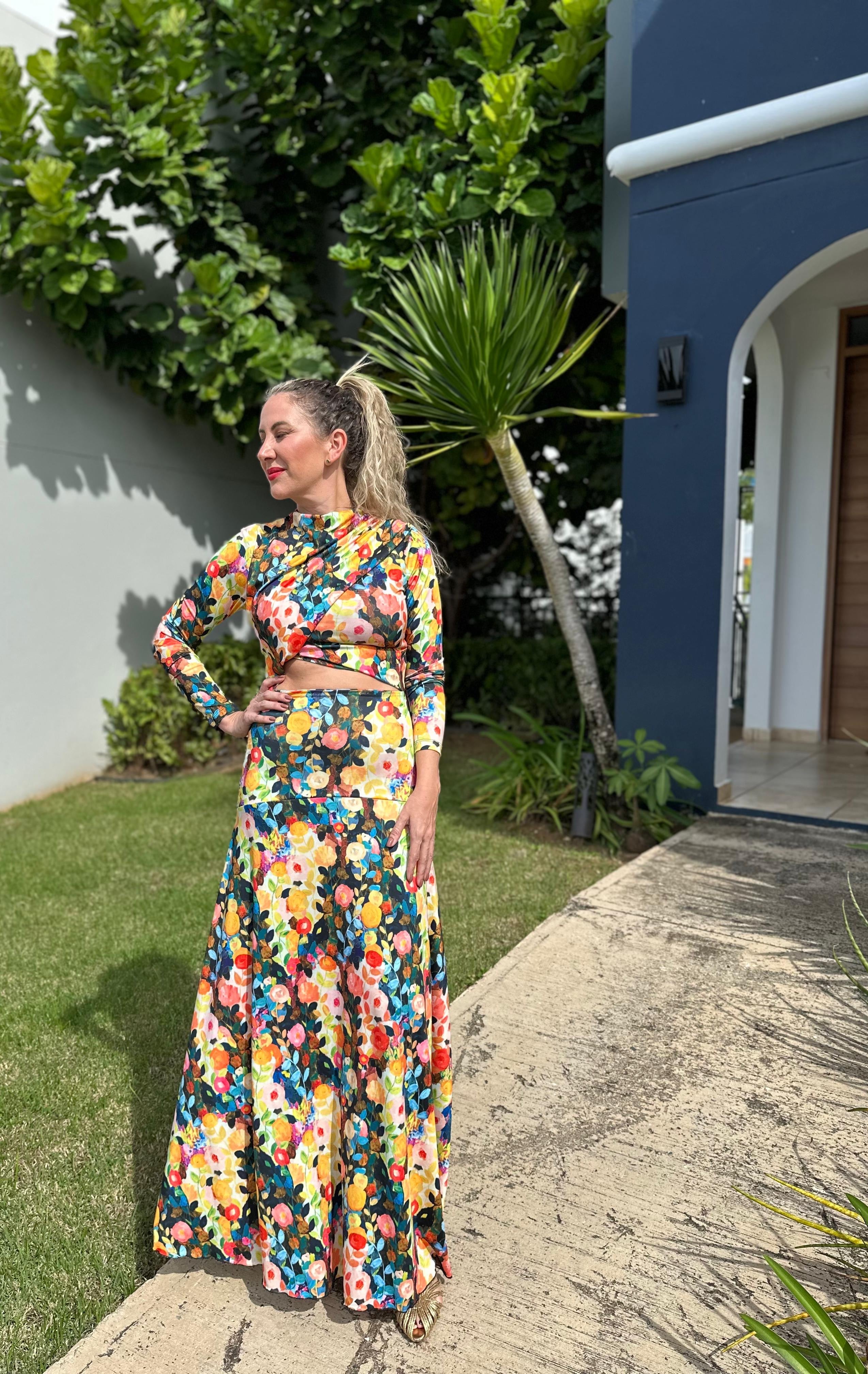 Carlota Long Sleeve Maxi Dress