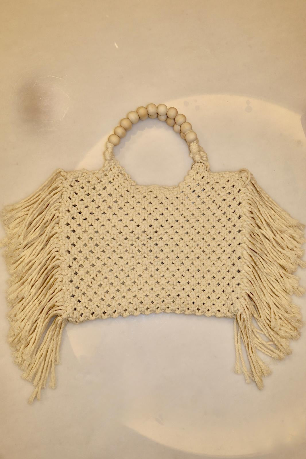 Crochet Fringe Shoulder Bag