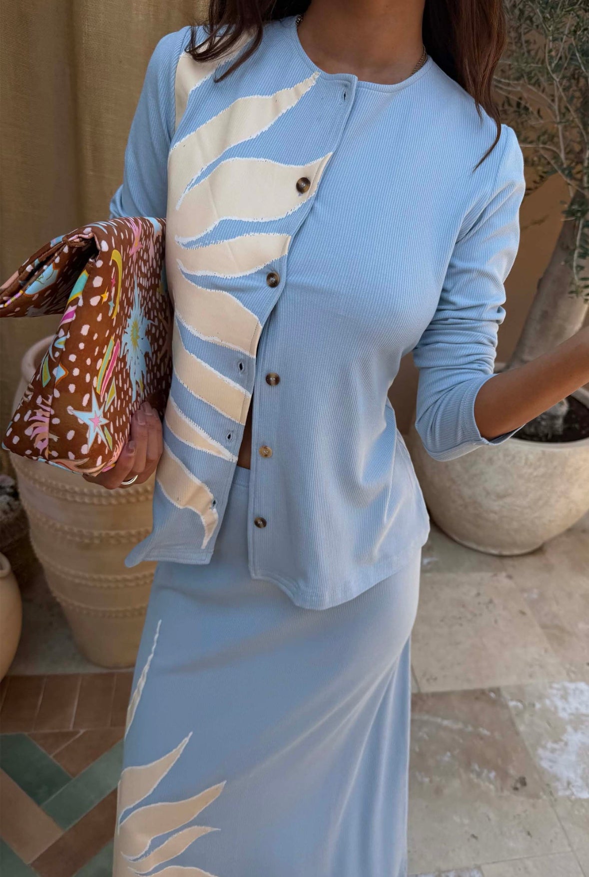 Ice Blue Sol Alexa Cardigan