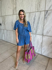 Denim Loose Fit Romper