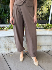 Asymmetric Closure Top & Balloon Pant