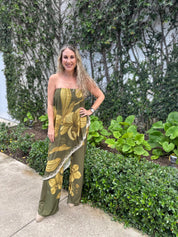 Asymmetrical Off Shoulder Jumpsuit