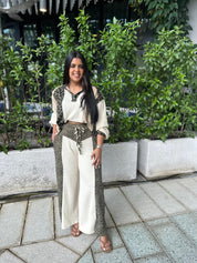 Contrast Long Slv Top