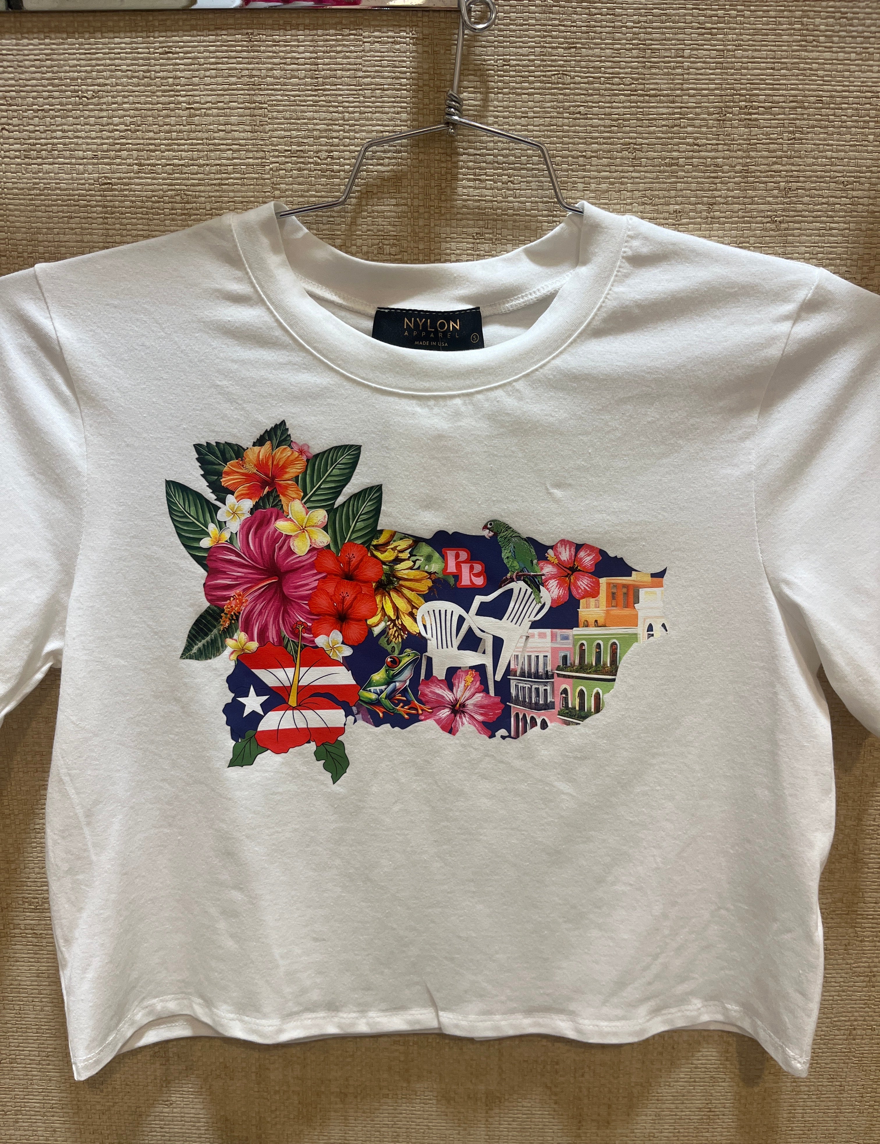 Crop Short Sleeve Top