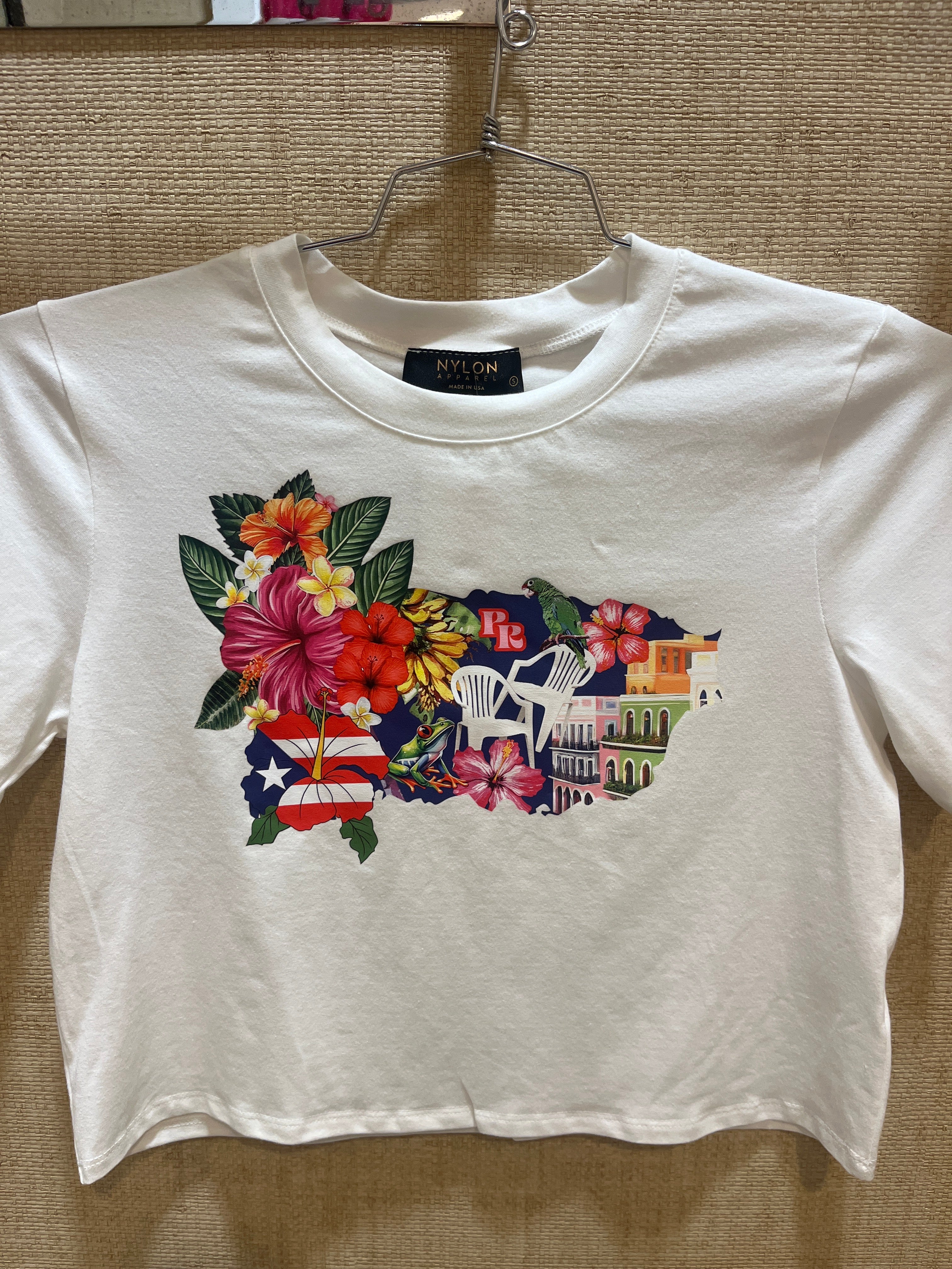 Crop Short Sleeve Top