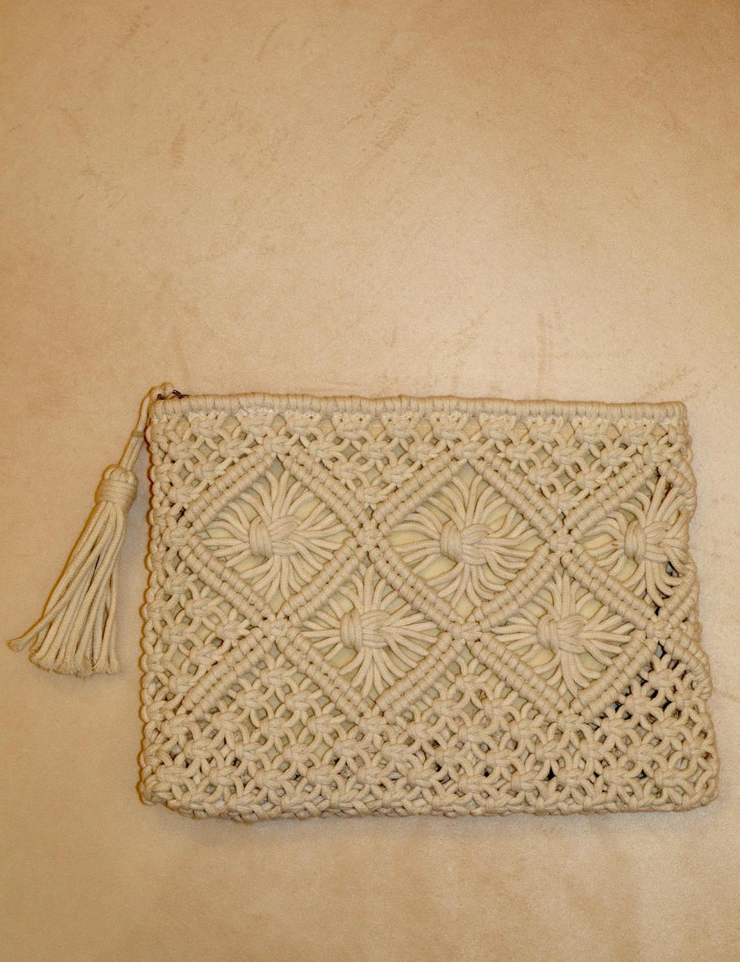Crochet Bag With Zipper
