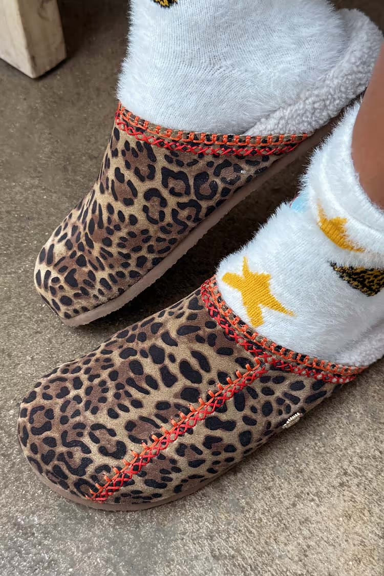 Leopard Slipper