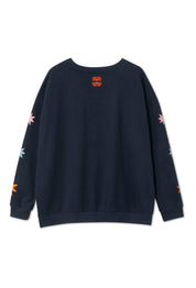 Navy Charm Sweatshirt