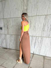 Ariana One Shoulder Maxi