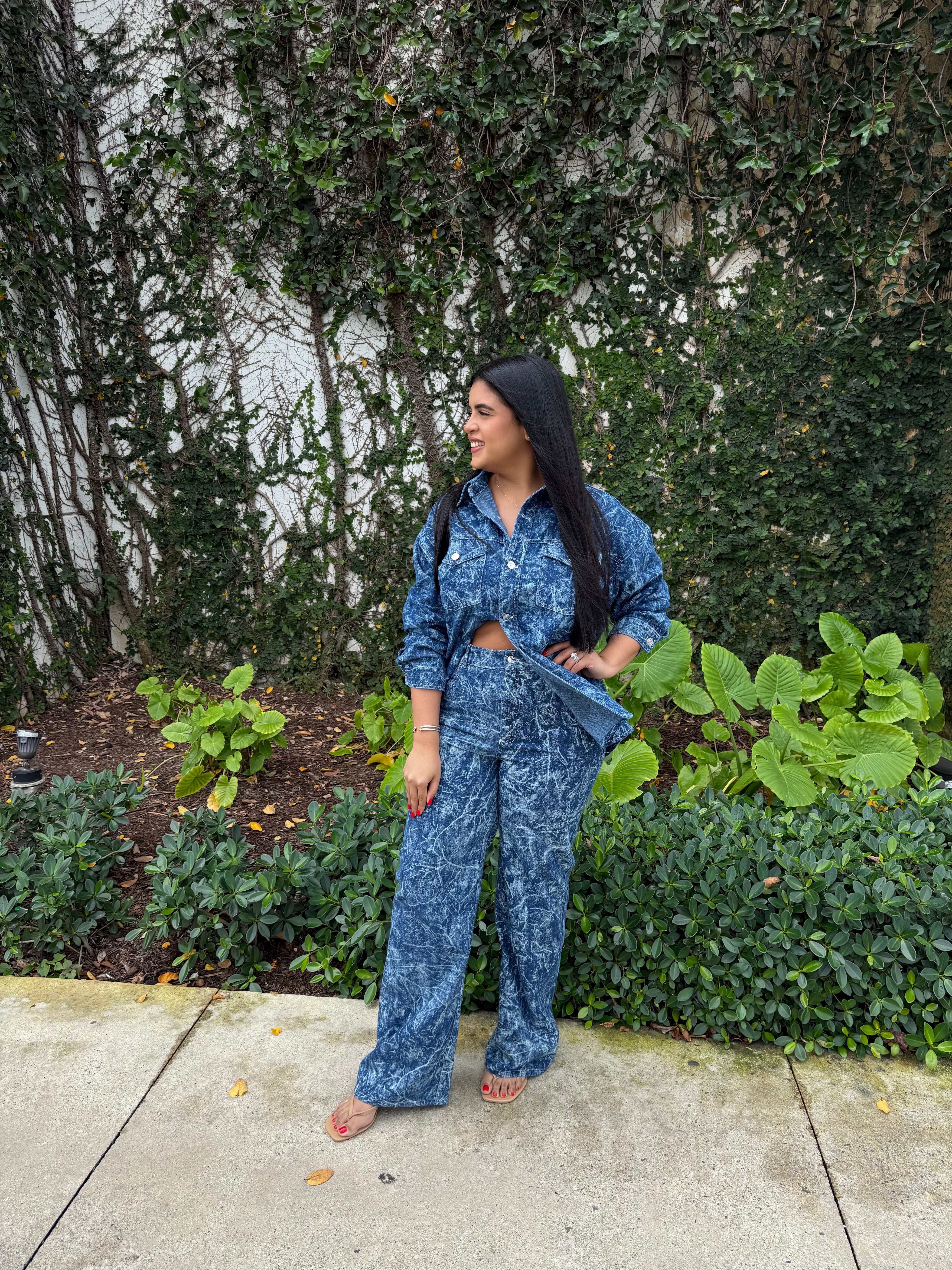 TyeDye Oversized Blouse & Pants