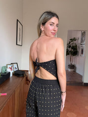 Scarf With Gold Studs