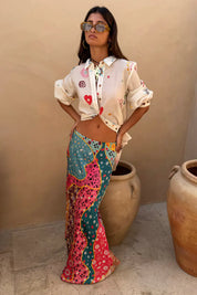 Pastel Morocco Dorris Skirt
