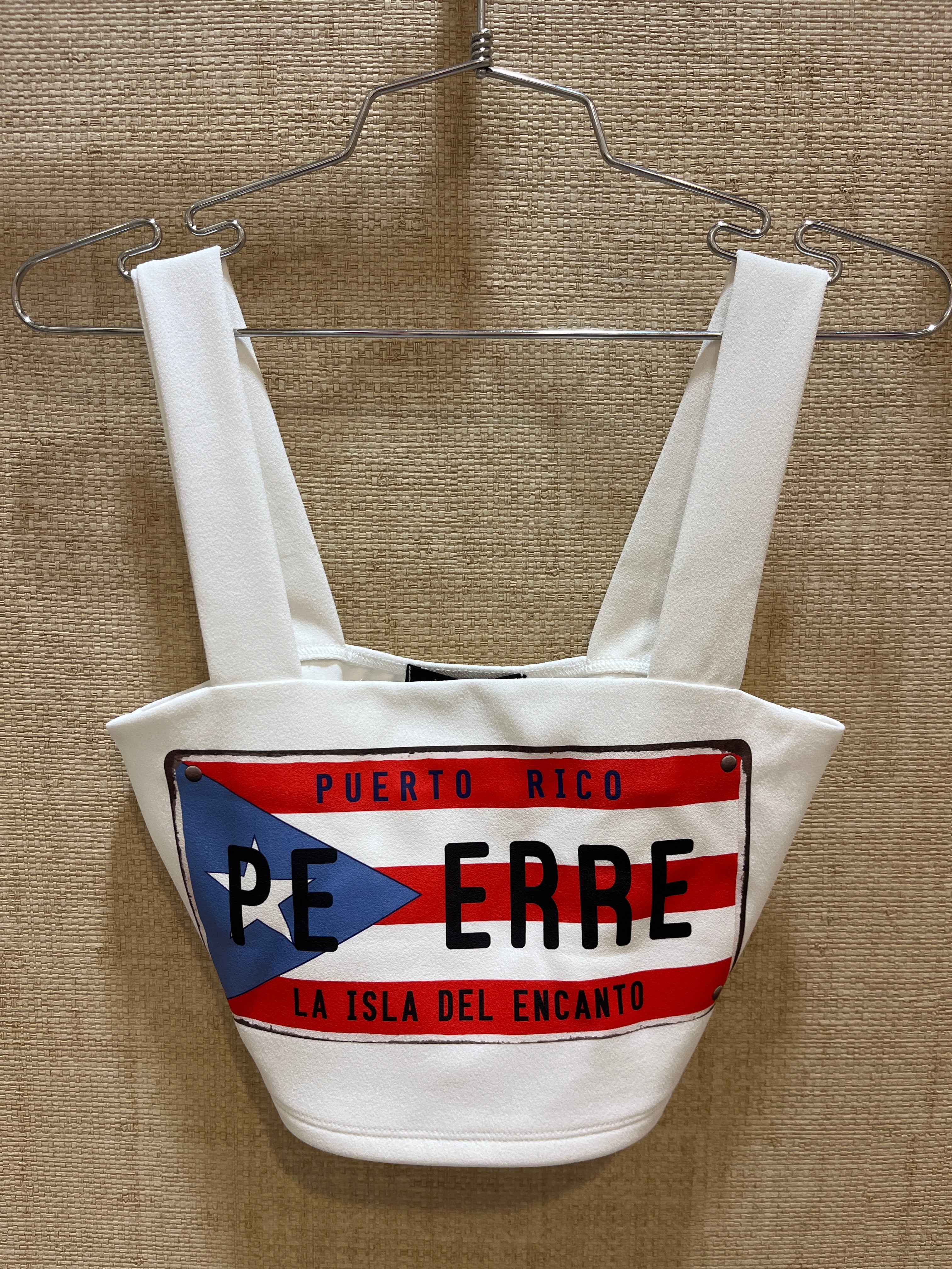 Graphic Crop Tank Top