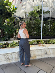 Soft Woven Drape Trousers