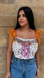 Feather Lace Blouse (variety)