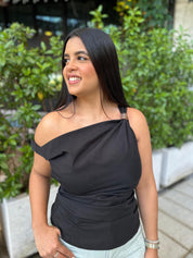 Wide Twisted Beads Top