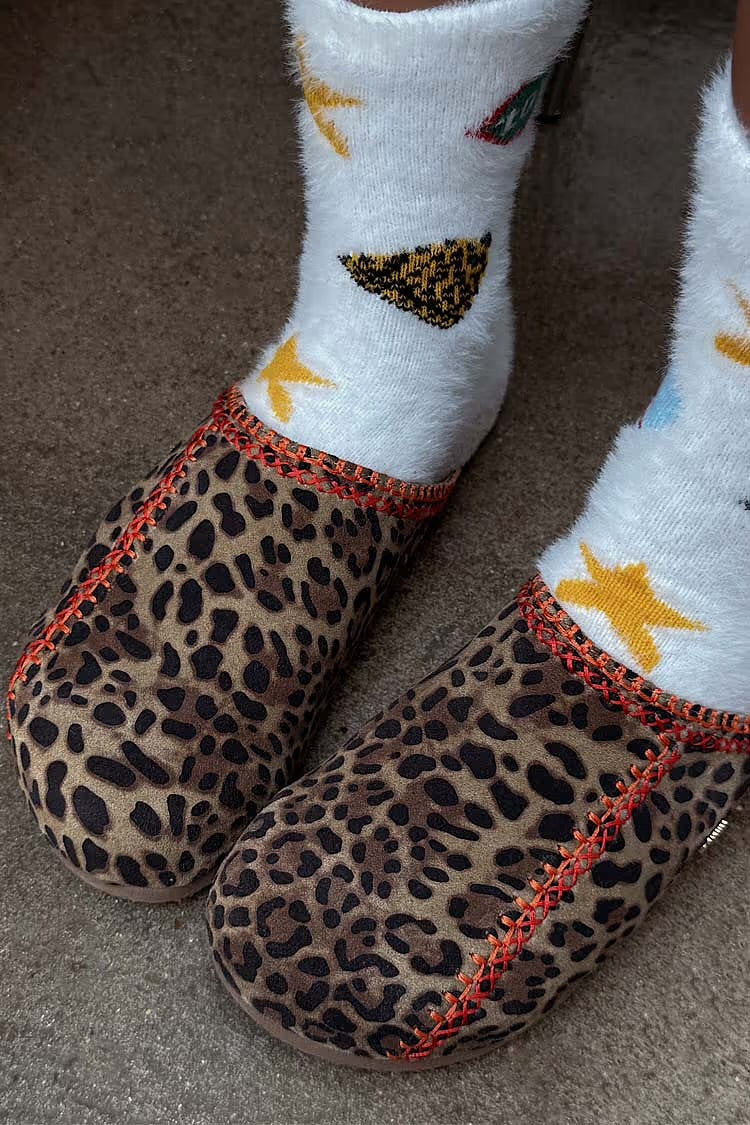 Leopard Slipper