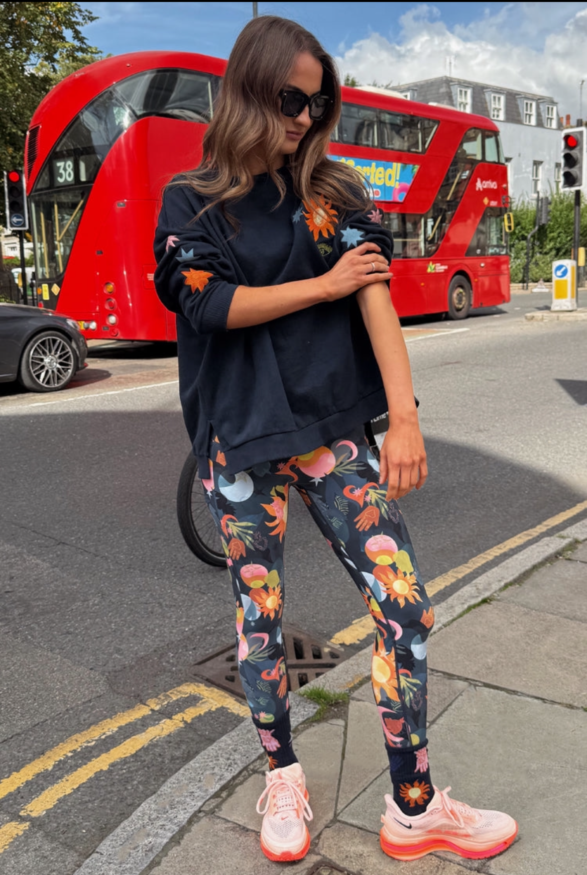 Navy Charm Sweatshirt