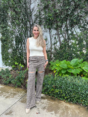 Sleeveless Knit Top
