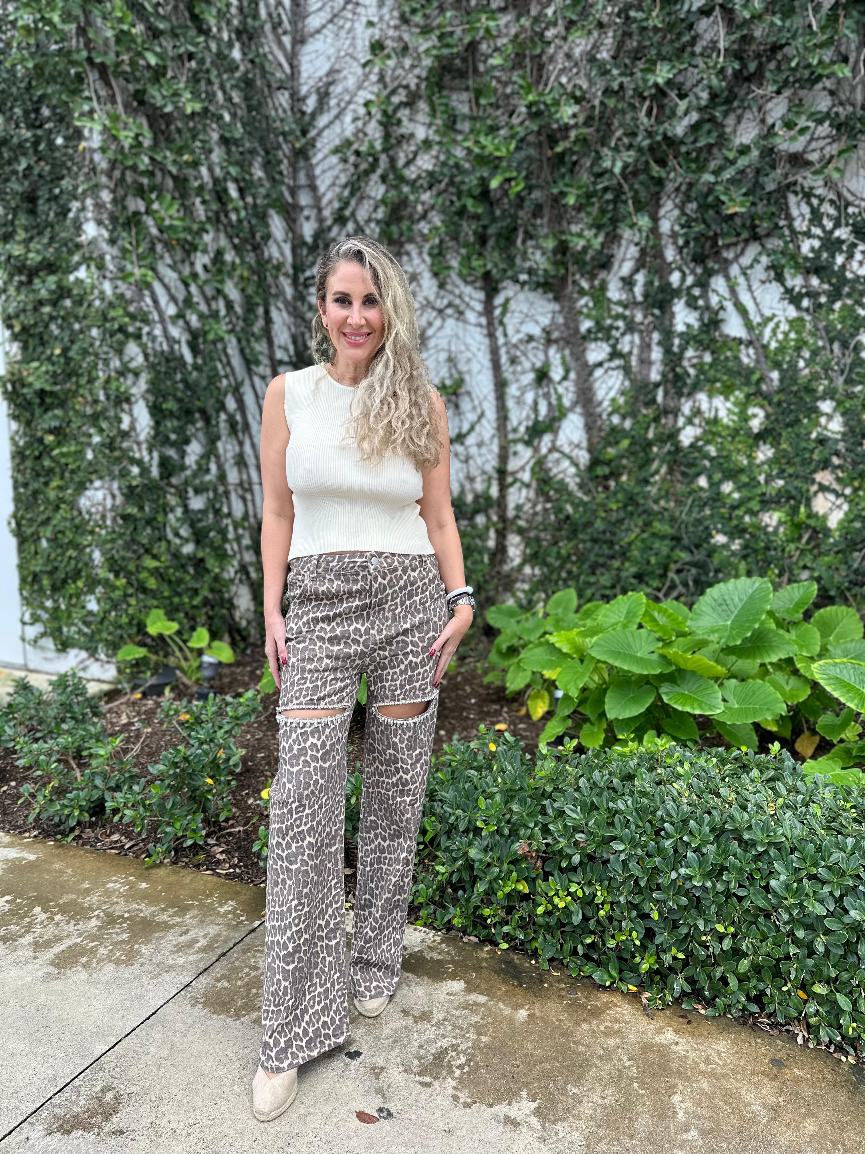 Sleeveless Knit Top