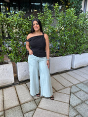 Wide Twisted Beads Top