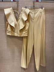 Stitch Detail V-Neck Top & Pant