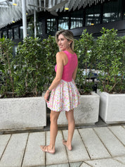 Sleeveless Balloon Mini Dress