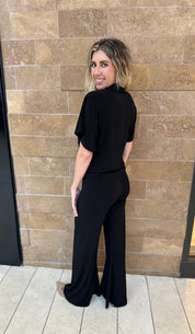 Solid Palazzo Pants