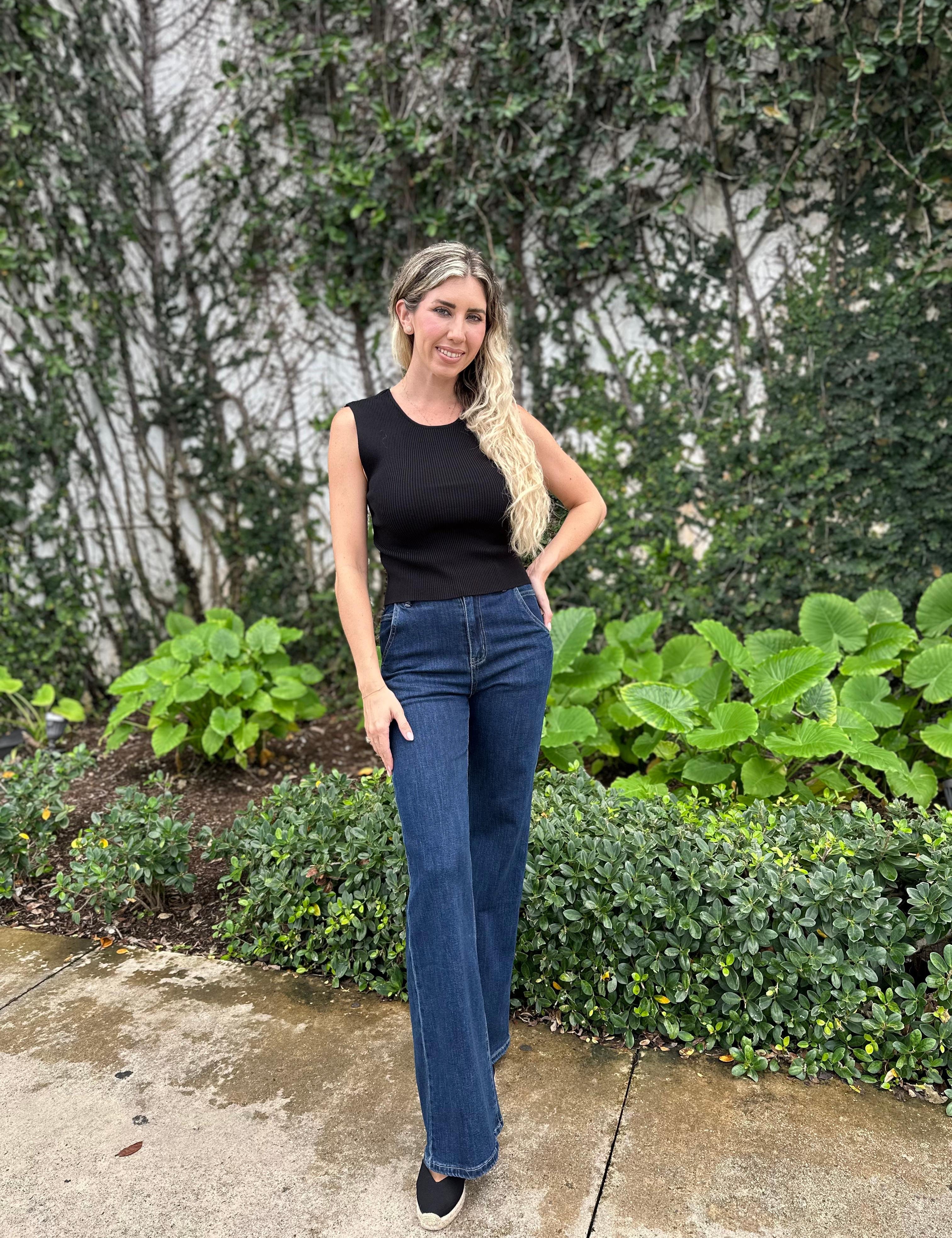 Sleeveless Knit Top