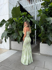 Pastels Scrunch Maxi Dress