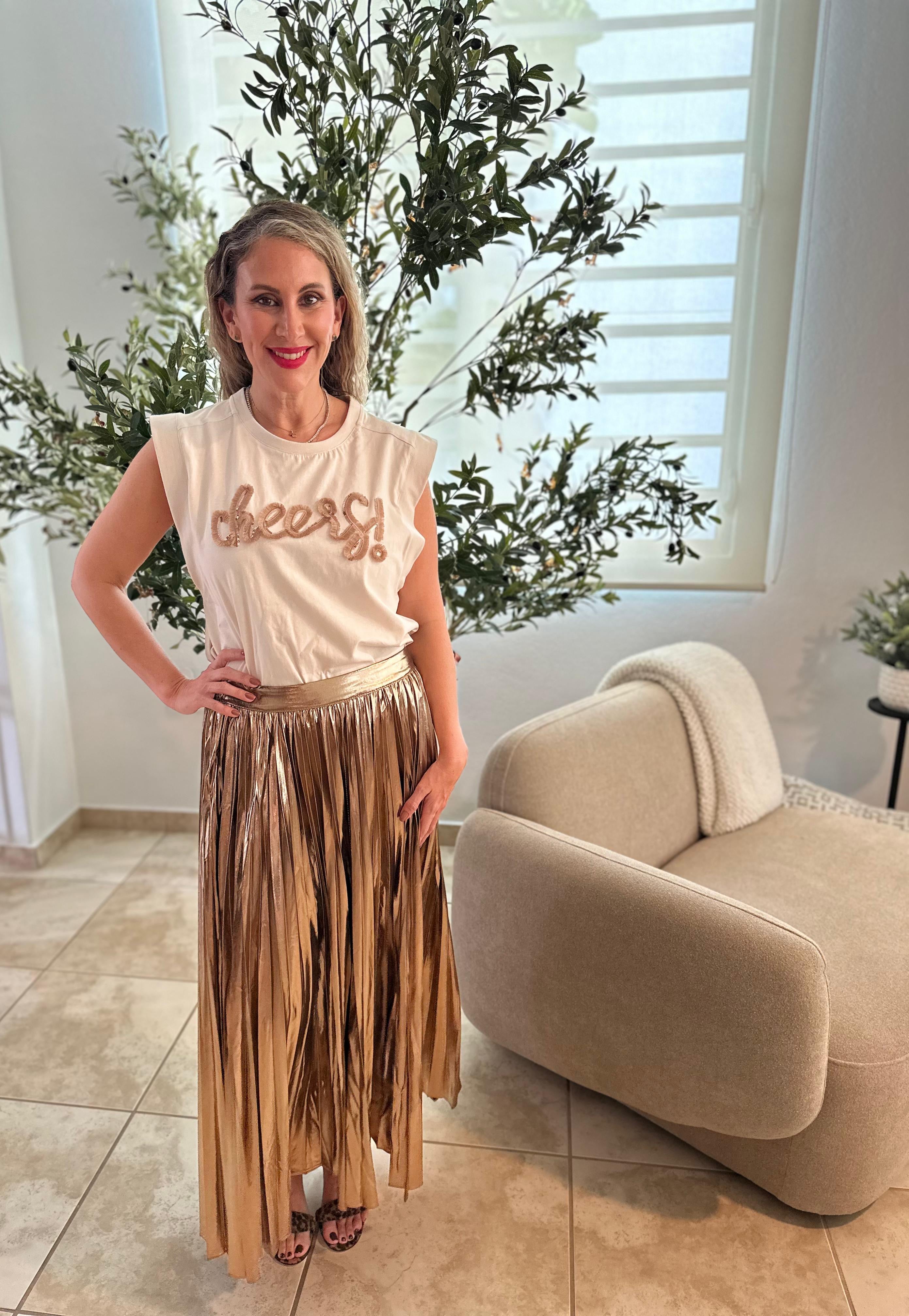 Cheers Sleeveless Top
