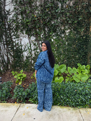 TyeDye Oversized Blouse & Pants