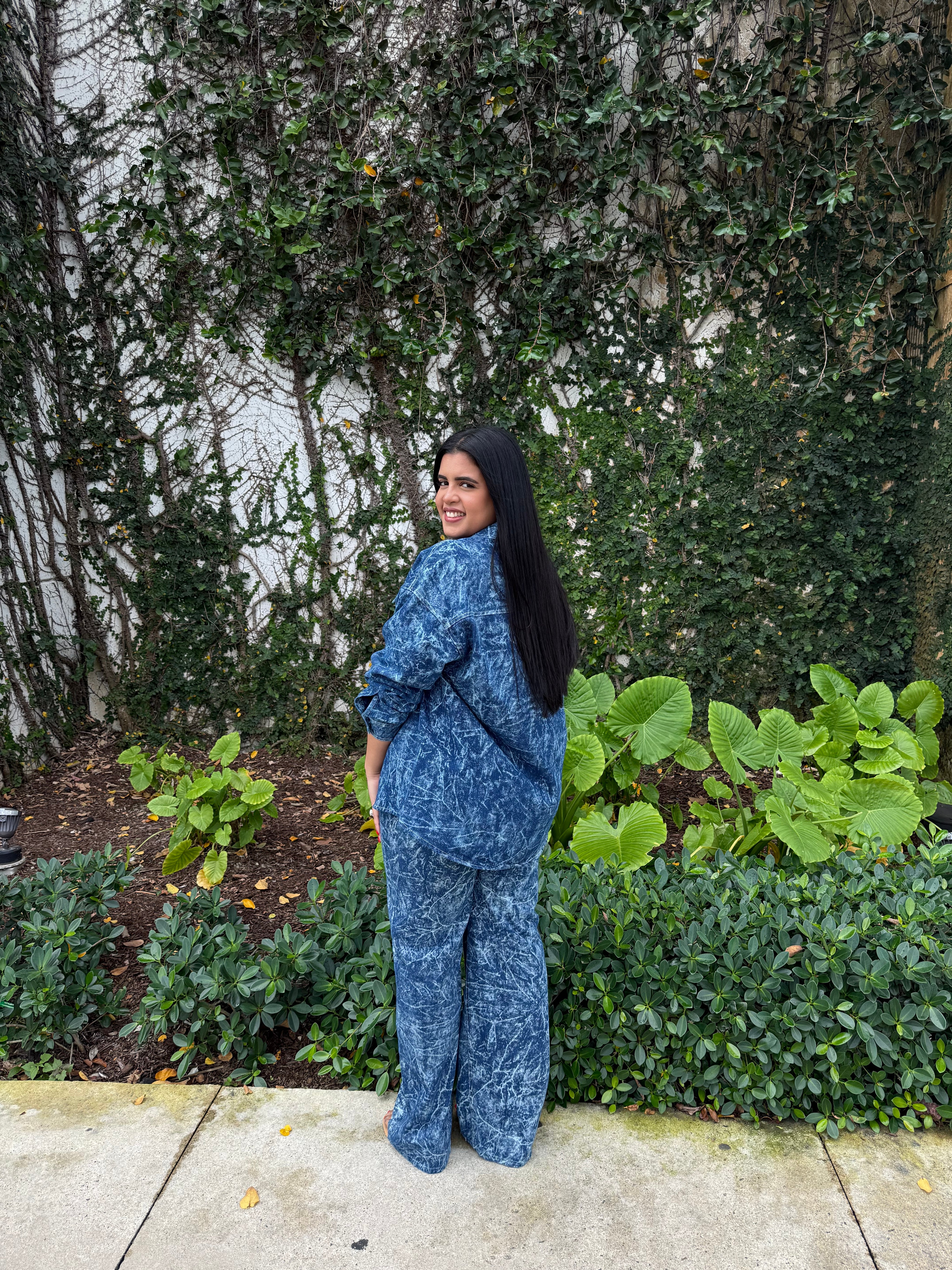 TyeDye Oversized Blouse & Pants